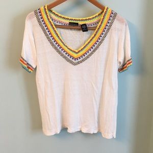Vibrant Boho Top by Moda International